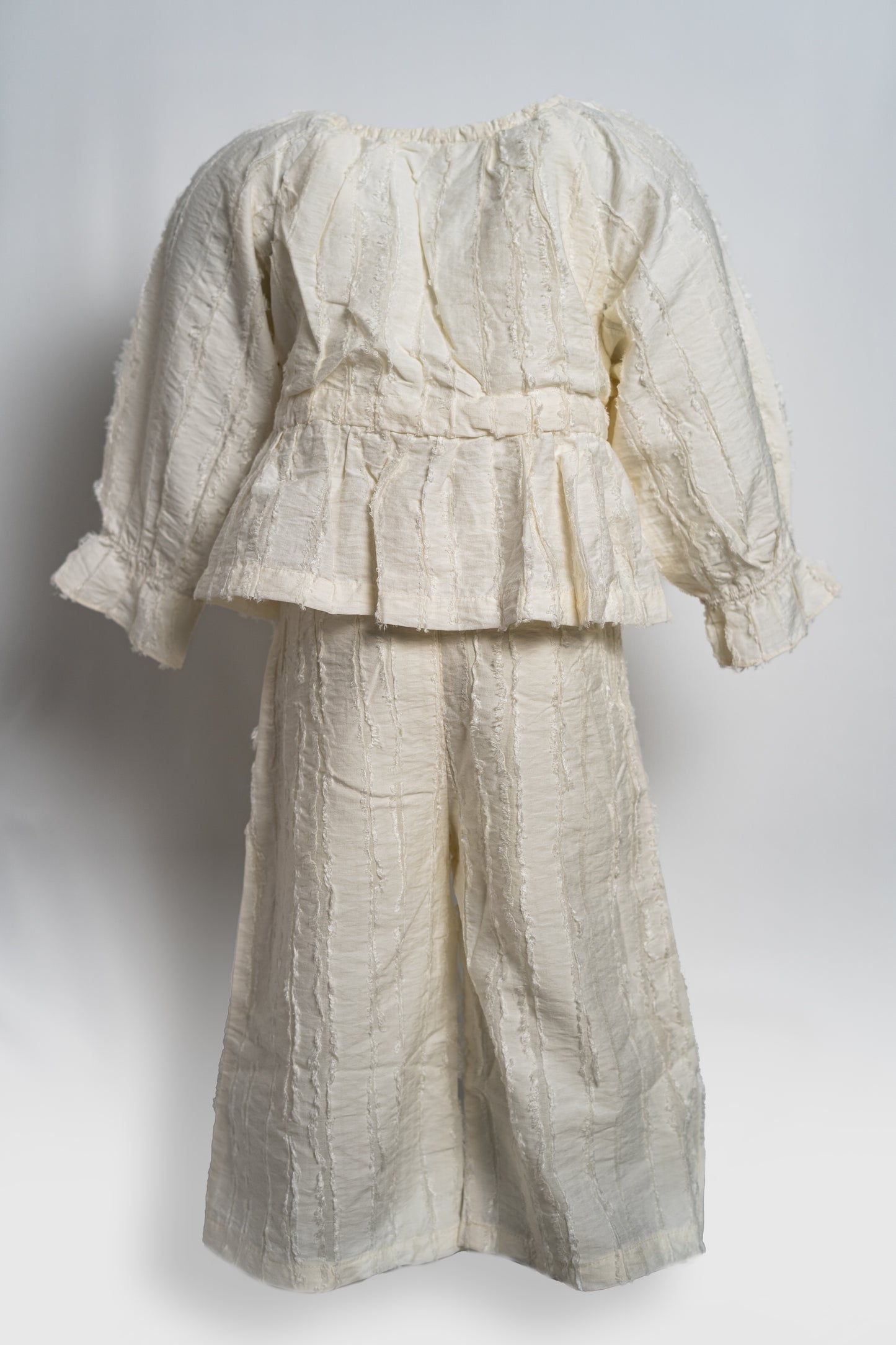 PICCINO POPLIN PUFF SLEEVE PAIR