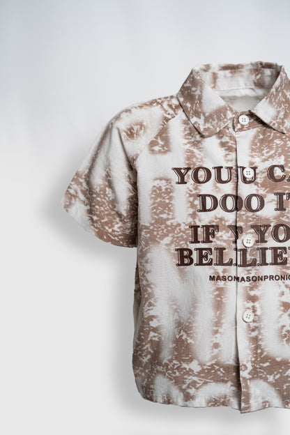 TEXTURED PATTERN SHIRT