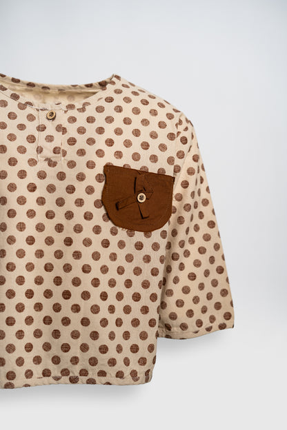 TIMELESS DOTED SHIRT