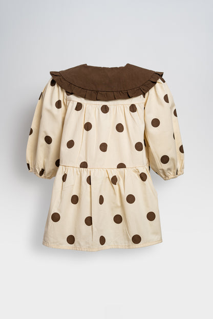 PETAL CHARM RUFFLE DRESS