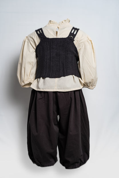 TRELLIS CROPPED VEST PAIR