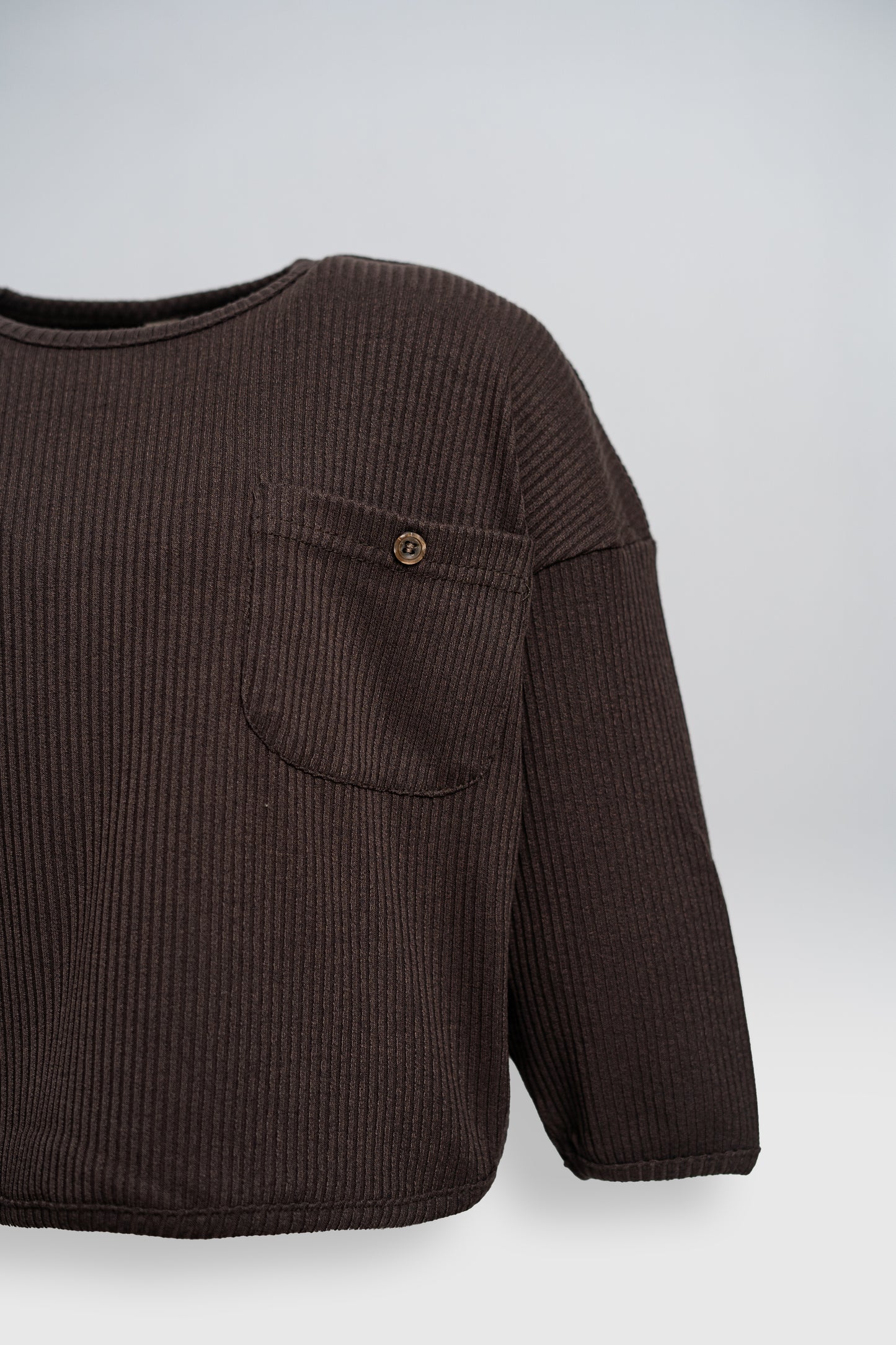 TEXTURED KNIT T-SHIRT
