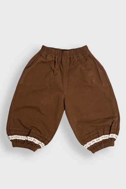EMBROIDERED JOGGER PANTS