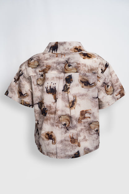 ANIMAL PRINTED SHIRT