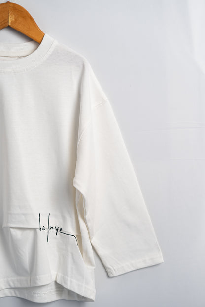 WHIMSY WHITE T-SHIRT