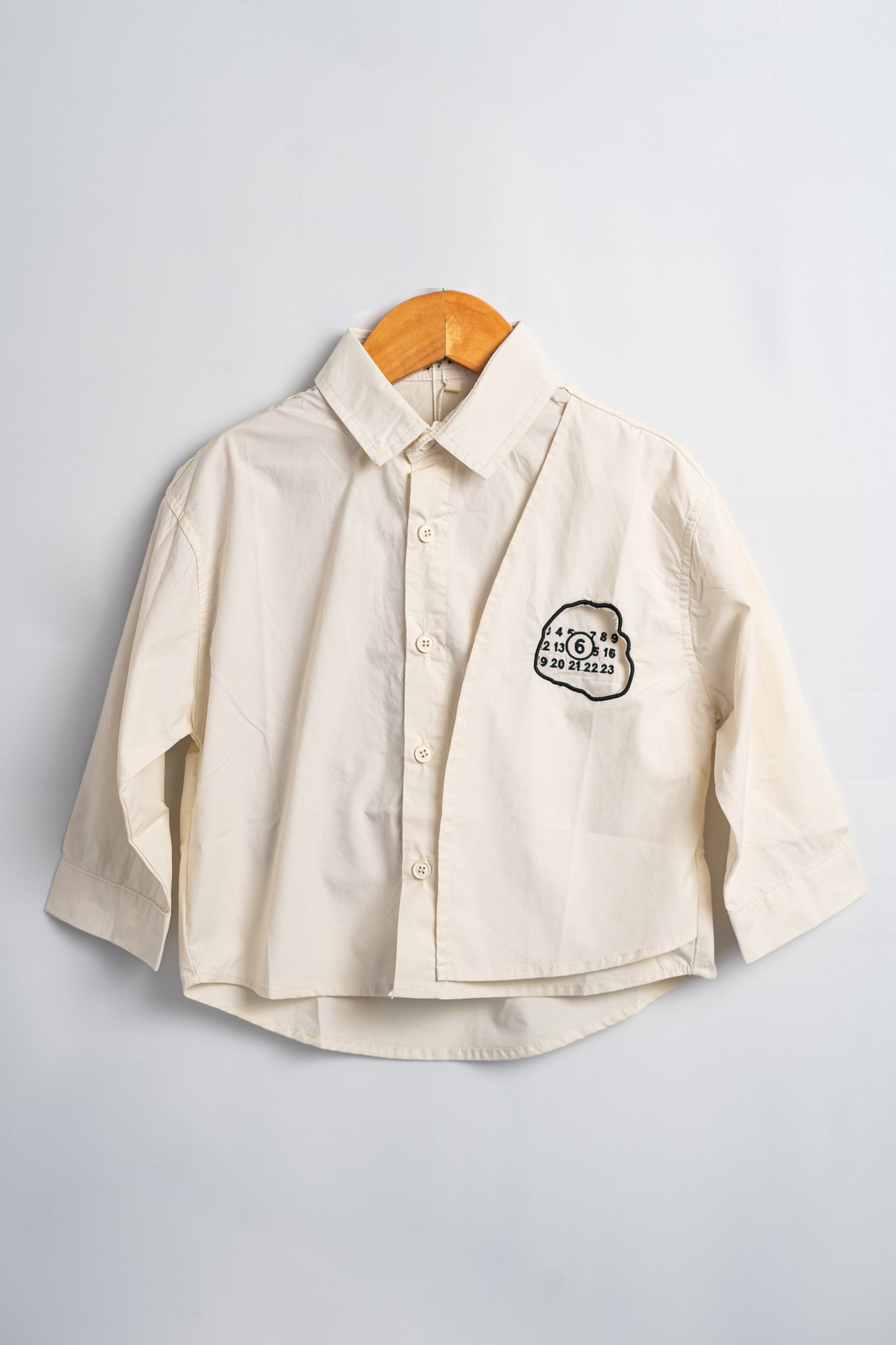PICCINO OVERSIZED COTTON SHIRT
