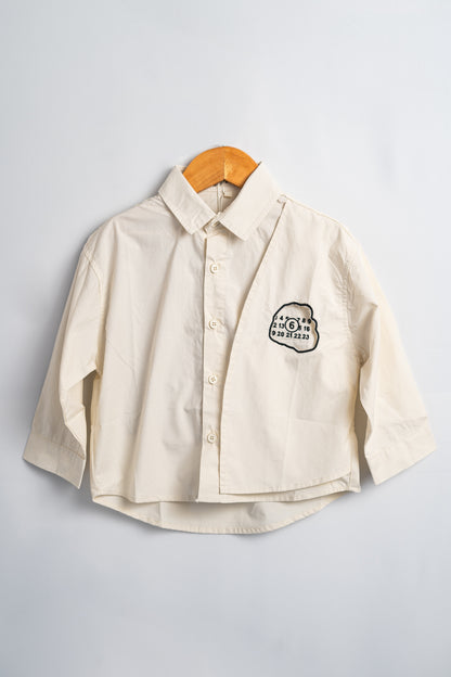 PICCINO OVERSIZED COTTON SHIRT