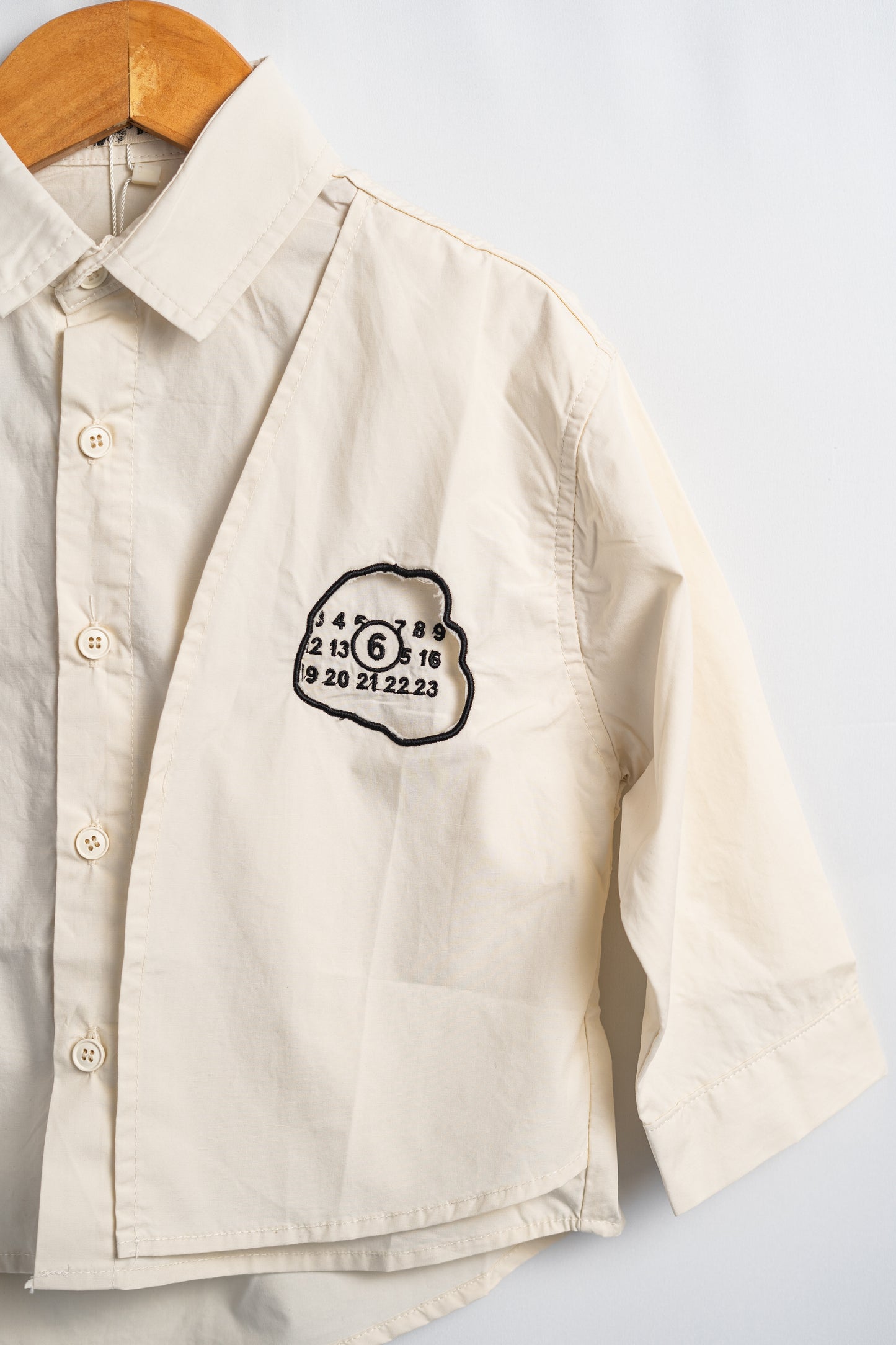 PICCINO OVERSIZED COTTON SHIRT