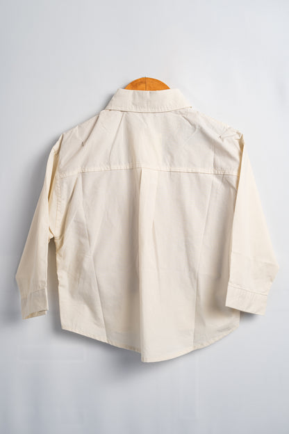 PICCINO OVERSIZED COTTON SHIRT