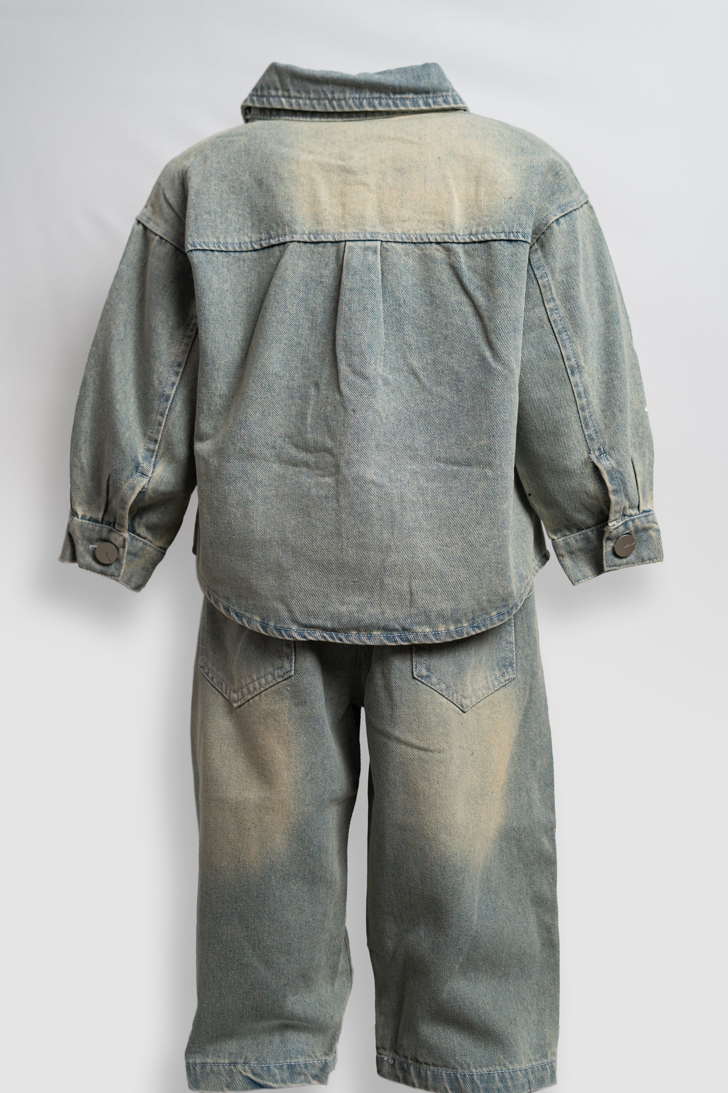 SPLATTER DENIM SET