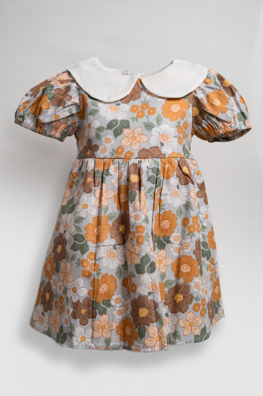 RETRO FLORAL DRESS