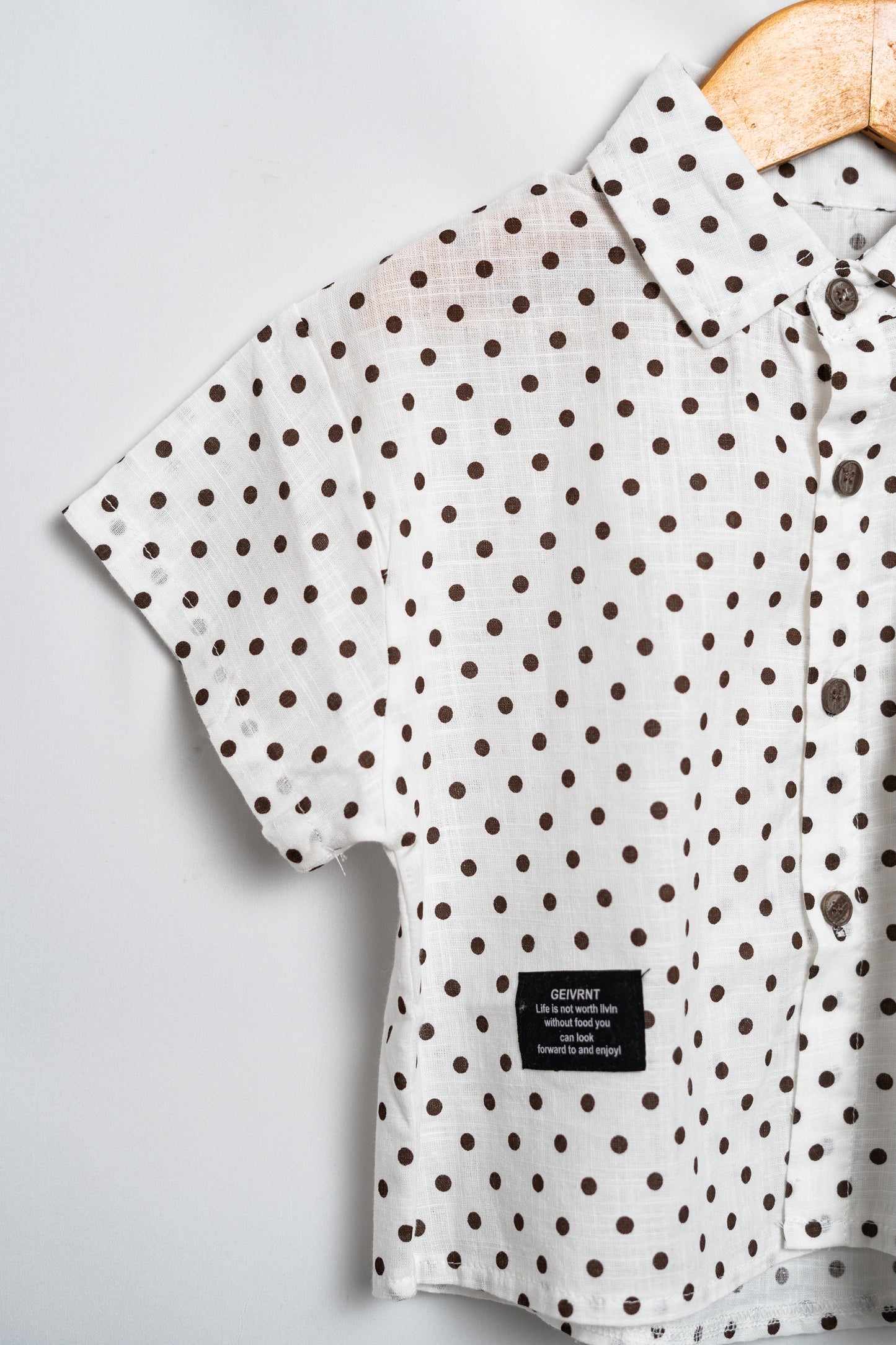 DOTTED CHARM SHIRT